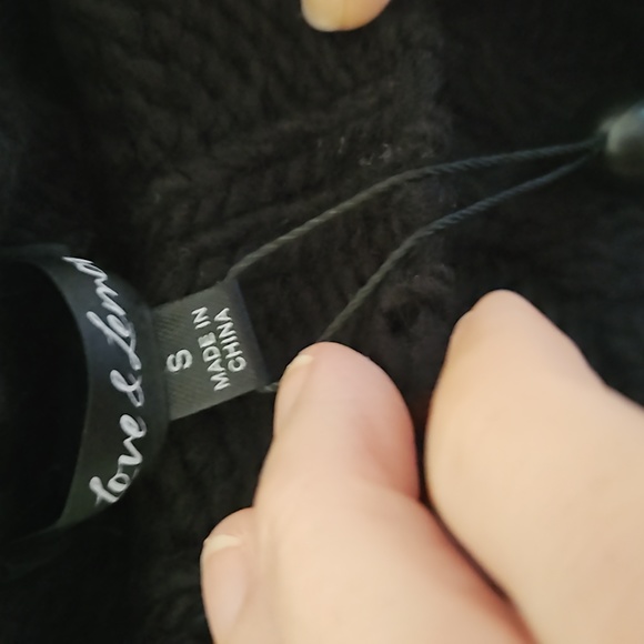 240 NWT FOR LOVE & LEMONS CROCHETED SWEATER - Picture 2 of 3